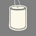 Paper Air Freshener Tag - Plain Paint Can
